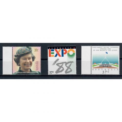 Australien, MiNr. 1111-1113 **