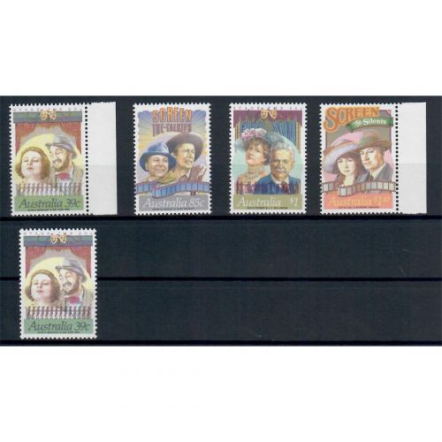 Australien, MiNr. 1157 A-1160 A, 1157 C **