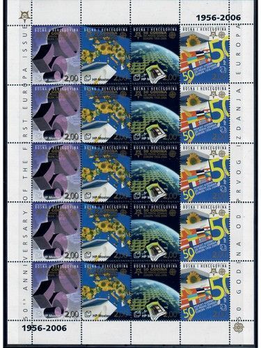 50 Jahre Europamarken, Blocks/KB **, Lot 3