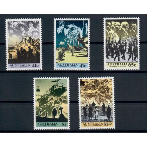 Australien, MiNr. 1197 A-1201 A **