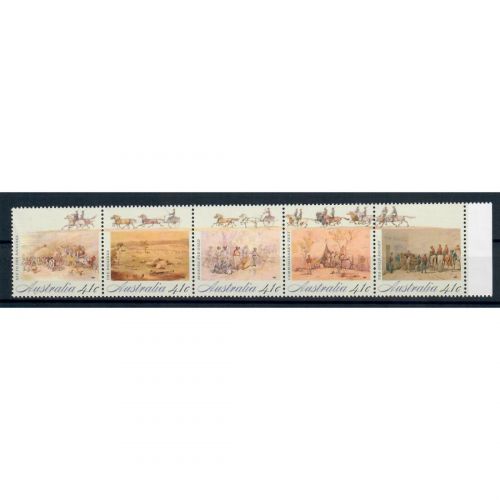 Australien, MiNr. 1209-1213 Fünferstreifen **