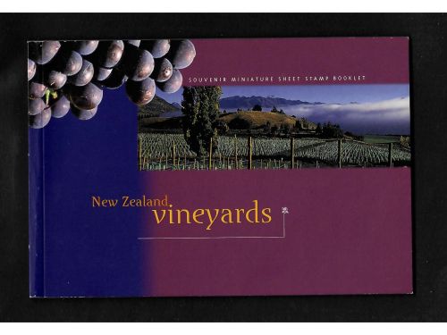 Neuseeland, MiNr. MH 1584-1589 (Markenheftchen) **, Weinbaugebiete