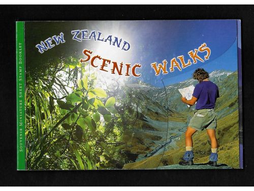 Neuseeland, MiNr. MH 1787-1792 (Markenheftchen) **, Panoramawanderwege
