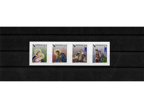 Neuseeland, MiNr. 3735-3738 (Viererstreifen) **, Weihnachten
