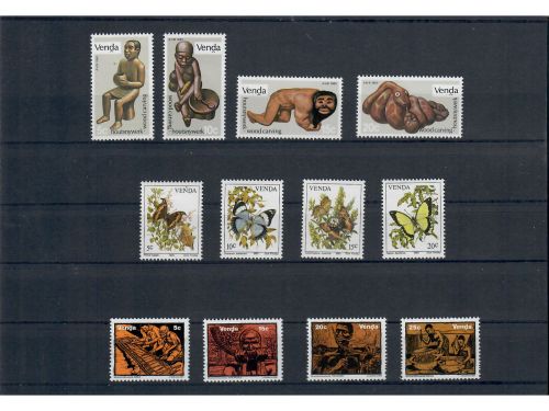 Südafrika, Venda, 7 verschiedene Sätze aus Jahren 1979-1985 **