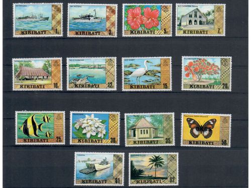 Kiribati, 8 verschiedene Sätze aus Jahren 1979-1984 **