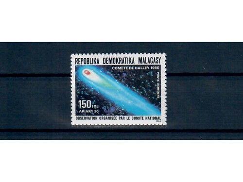 Madagaskar, MiNr. 1019 **, postfrisch, Halley’s Comet, Halleyscher Komet