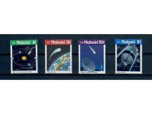 Malawi, MiNr. 461-464 **, postfrisch, Halley’s Comet, Halleyscher Komet