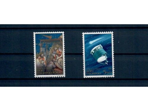 San Marino, 1337-1338 **, postfrisch, Halley’s Comet, Halleyscher Komet