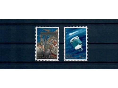 San Marino, 1337-1338 **, postfrisch, Halley’s Comet, Halleyscher Komet