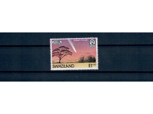 Swaziland, MiNr. 498 **,postfrisch, Halley’s Comet, Halleyscher Komet