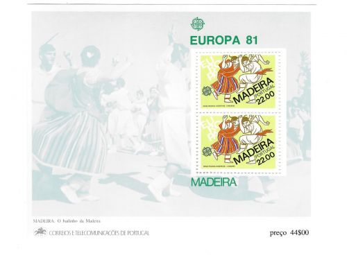 Portugal Madeira, MiNr. Block 2, 3, 4, 5, 6, 13, 14 **, Europa