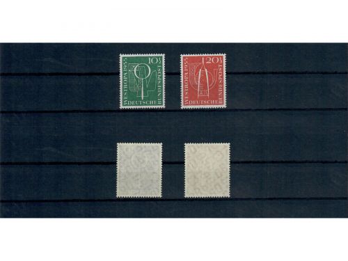 Bund, MiNr. 217-218 postfrisch, Intern. Briefmarkenausstellung „Westropa