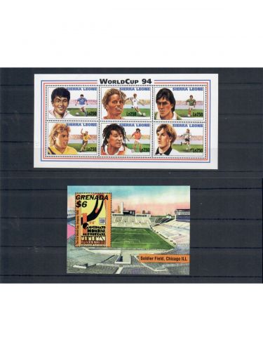 Motiv Fußball WM, 9 Blocks/KB **, über 75,- € Michel, jede Ausgabe