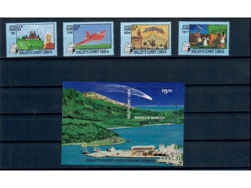 Halley’s Comet, Halleyscher Komet, Marken, Sätze, Blocks, **, alle Welt, Lot