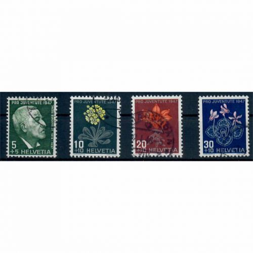 Schweiz, Pro Juventute, MiNr. 488-491, gestempelt