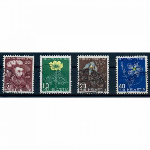 Schweiz, Pro Juventute, MiNr. 541-544, gestempelt