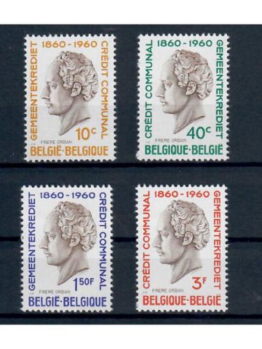 Belgien, Posten 4, postfrisch, komplette Sätze u. Marken, Michel über 25,- Euro