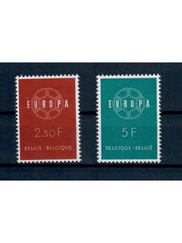 Belgien, Posten 1, postfrisch, komplette Sätze u. Marken, Michel über 25,- Euro