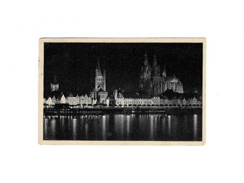 Der Rhein von Mainz bis Köln, Nr. 816, gebraucht, gelaufen Jahr 1944