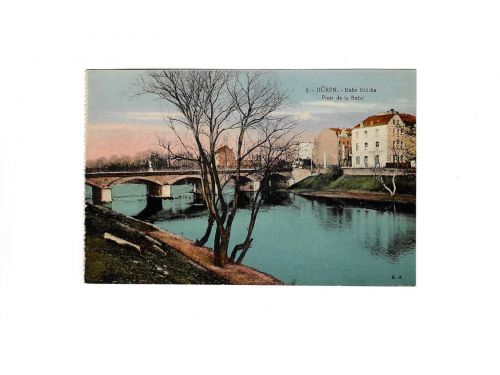 7. - Düren. - Ruhr Brücke Pont de la Ruhr, gebraucht, beschrieben