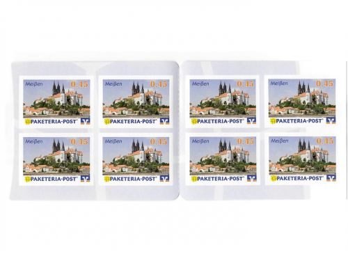 Privatpost Paketeria Meißen, Meißen, VR-Bank, Meißen, MH, selbstkleb.