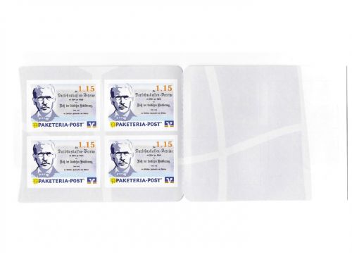 Privatpost Paketeria Meißen, VR-Bank, Darlehnskassen, MH, selbstkleb.