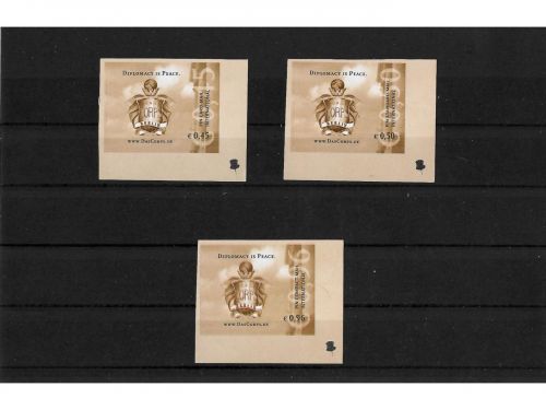 Privatpost PIN AG, Card,-Standard,-Compact-Mail, 3 Werte, selbstkleb. (B)