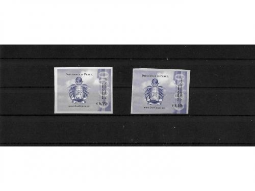 Privatpost PIN AG, MEGA-Mail 750, 1000, 2 Werte, selbstkleb. (A)