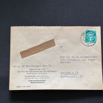 10 Belege DDR, Dienstpost (A), Bedarf, Geschäfts- und Behördenpost (OJM3385)