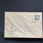 10 Belege DDR, Dienstpost (A), Bedarf, Geschäfts- und Behördenpost (OJM3385)