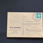 10 Belege DDR, Dienstpost (A), Bedarf, Geschäfts- und Behördenpost (OJM3386)