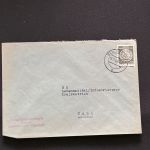 10 Belege DDR, Dienstpost (A), Bedarf, Geschäfts- und Behördenpost (OJM3387)