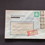 10 Belege DDR, Dienstpost (A), Bedarf, Geschäfts- und Behördenpost (OJM3388)