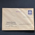 10 Belege DDR, Dienstpost (A), Bedarf, Geschäfts- und Behördenpost (OJM3389)
