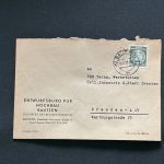 10 Belege DDR, Dienstpost (A), Bedarf, Geschäfts- und Behördenpost (OJM3389)