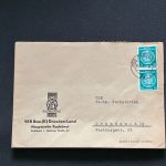 10 Belege DDR, Dienstpost (A), Bedarf, Geschäfts- und Behördenpost (OJM3390)