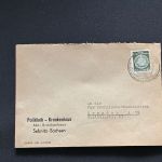10 Belege DDR, Dienstpost (A), Bedarf, Geschäfts- und Behördenpost (OJM3390)