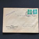 10 Belege DDR, Dienstpost (A), Bedarf, Geschäfts- und Behördenpost (OJM3391)