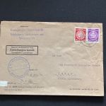 10 Belege DDR, Dienstpost (A), Bedarf, Geschäfts- und Behördenpost (OJM3391)