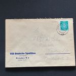10 Belege DDR, Dienstpost (A), Bedarf, Geschäfts- und Behördenpost (OJM3391)