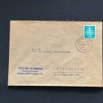 10 Belege DDR, Dienstpost (A), Bedarf, Geschäfts- und Behördenpost (OJM3391)