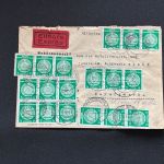 10 Belege DDR, Dienstpost (A), Bedarf, Geschäfts- und Behördenpost (OJM3392)