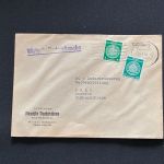 10 Belege DDR, Dienstpost (A), Bedarf, Geschäfts- und Behördenpost (OJM3392)