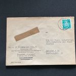10 Belege DDR, Dienstpost (A), Bedarf, Geschäfts- und Behördenpost (OJM3393)