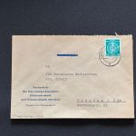 10 Belege DDR, Dienstpost (A), Bedarf, Geschäfts- und Behördenpost (OJM3393)