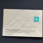 10 Belege DDR, Dienstpost (A), Bedarf, Geschäfts- und Behördenpost (OJM3394)