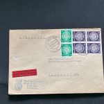 10 Belege DDR, Dienstpost (A), Bedarf, Geschäfts- und Behördenpost (OJM3395)