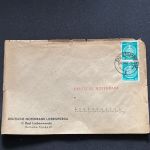 10 Belege DDR, Dienstpost (A), Bedarf, Geschäfts- und Behördenpost (OJM3395)