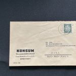 10 Belege DDR, Dienstpost (A), Bedarf, Geschäfts- und Behördenpost (OJM3395)